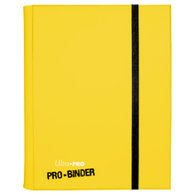 Ultra PRO: 9-Pocket Side-Loading PRO-Binder (Yellow)