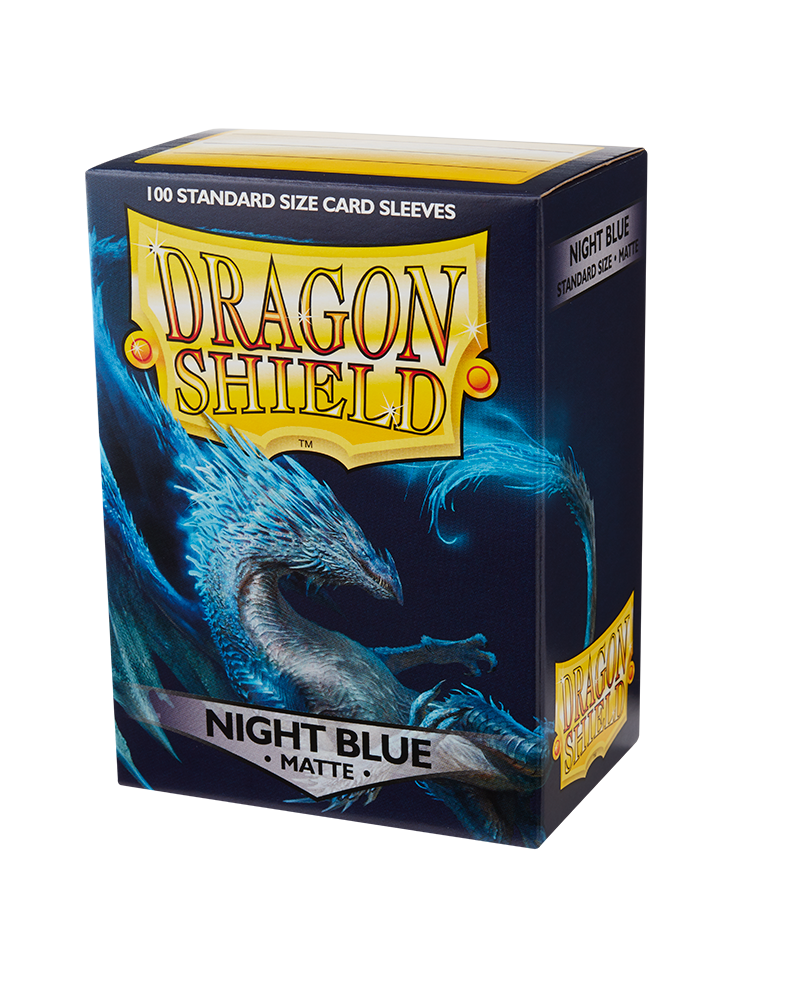 Dragon Shield Matte Night Blue 100 ct.