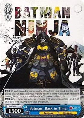 Batman: Back in Time (BNJ/SX01-P01A PR) (Anime Expo 2019) (Promo) [Batman Ninja]