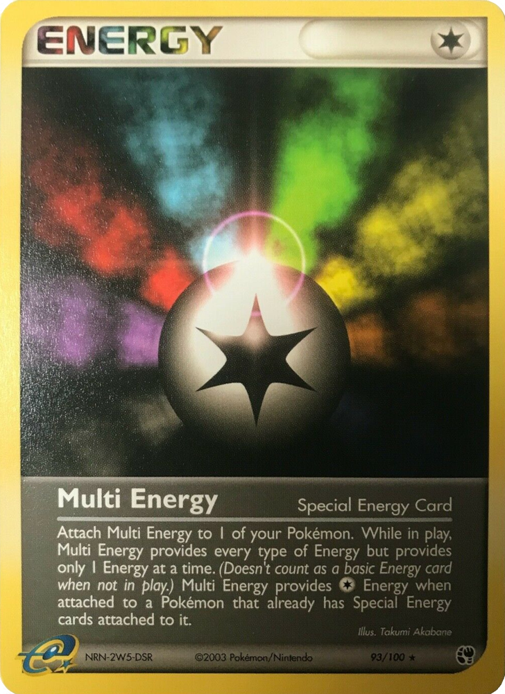 Multi Energy (93/100) (League Promo) [EX: Sandstorm]