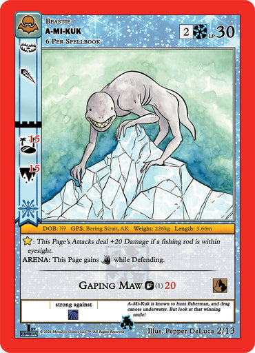 A-Mi-Kuk (Chenoo) [Cryptid Nation: Nightfall First Edition Release Event Deck]