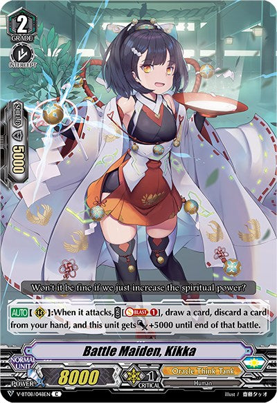 Battle Maiden, Kikka (V-BT08/048EN C) [Silverdust Blaze]