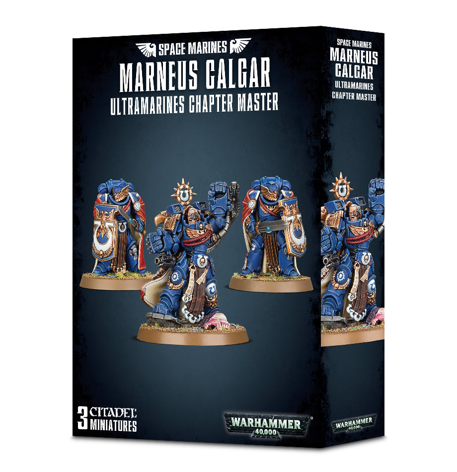 Space Marine: Ultramarines Marneus Calgar with Victrix Honour Guard