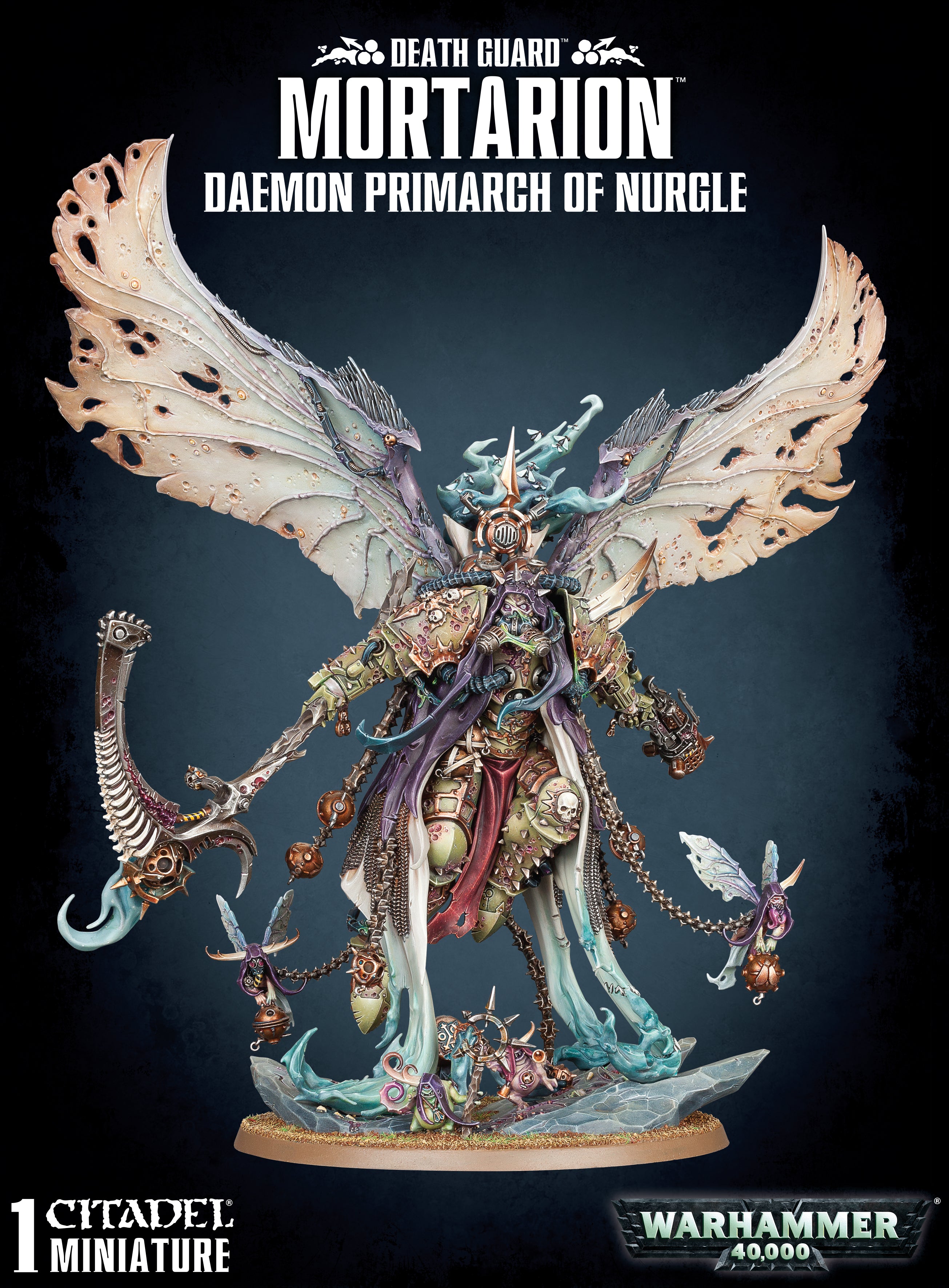 Death Guard: Mortarion, Deamon Primarch of Nurgle