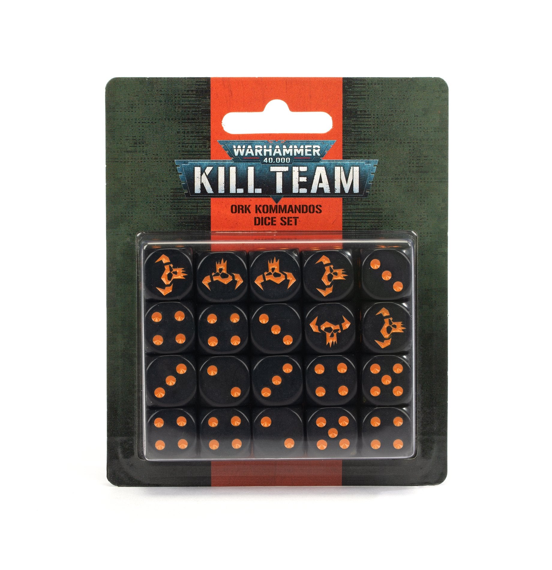 Orks: Kommandos Dice Set (Kill Team)